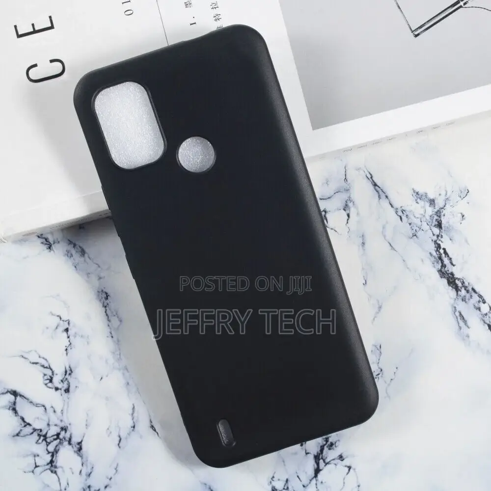 Black TPU Shell Cover for NOKIA C21 PLUS - Silicone Case