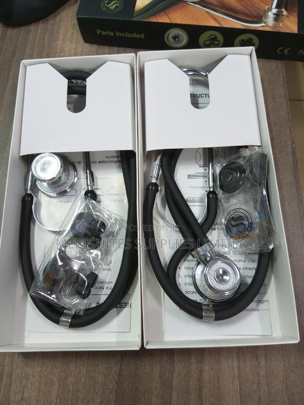 Double Barrel Students Stethoscopes. - main view