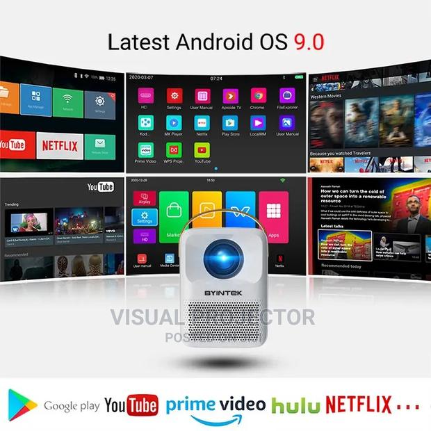 BYINTEK C750 1080P Smart Android WIFI in Build Battery - thumbnail 2