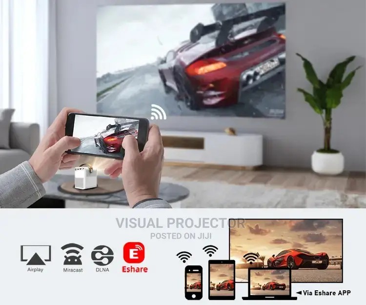 BYINTEK C750 1080P Smart Android WIFI in Build Battery