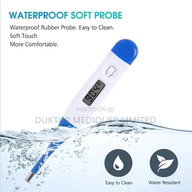Digital Thermometer For Fever, Oral,Rectal And Underarm Use