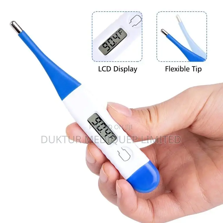 Digital Thermometer For Fever, Oral,Rectal And Underarm Use