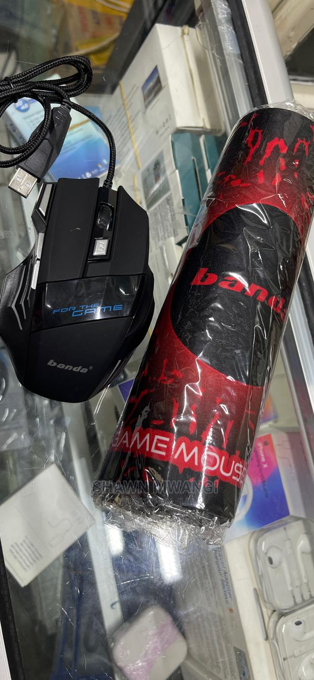 Combo Original Gaming Mouse and Mouse Pad 7D - main view
