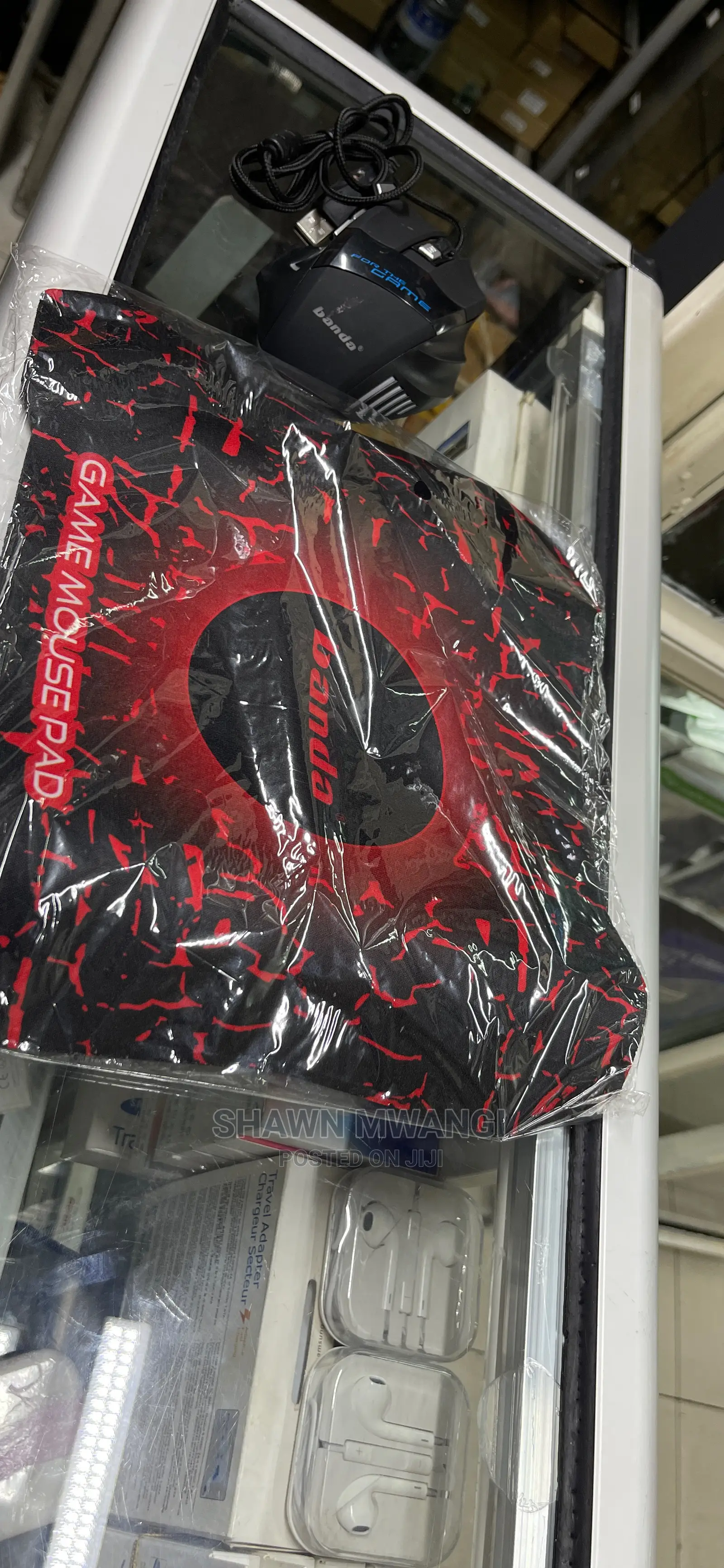 Combo Original Gaming Mouse and Mouse Pad 7D