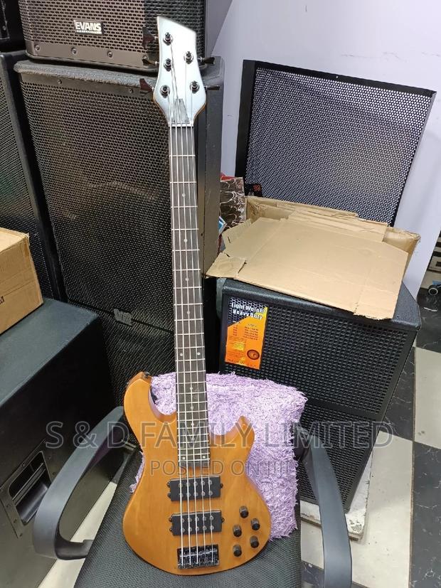 5 String Active Bass Guitar - main view