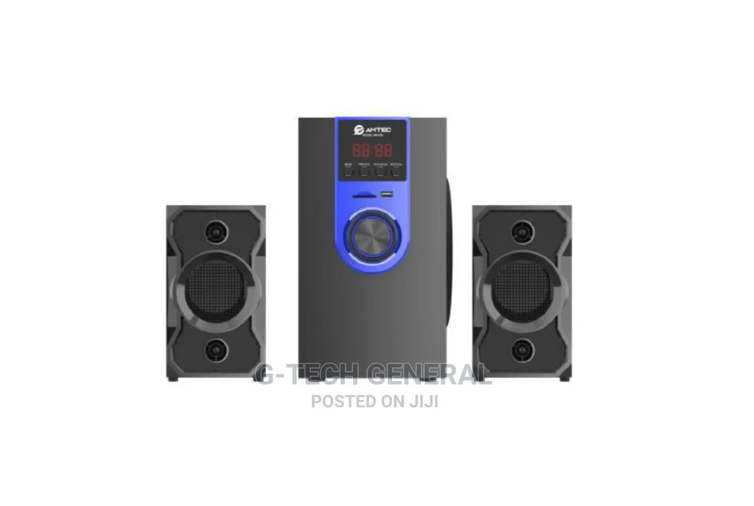 Amtec Am-008 2.1 Channel Multimedia Speaker System