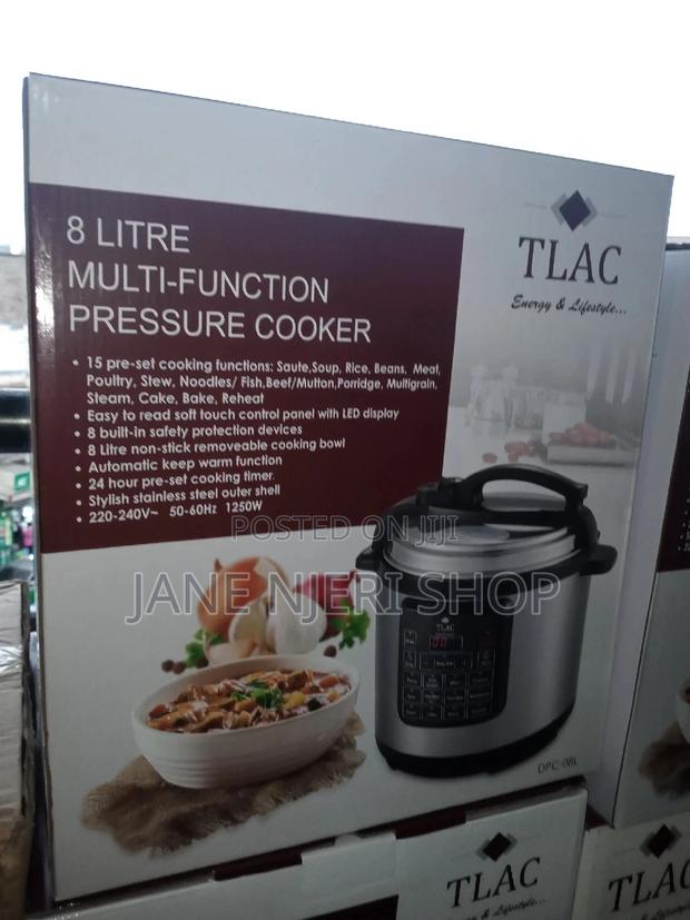 8 Liters Pressure Cooker