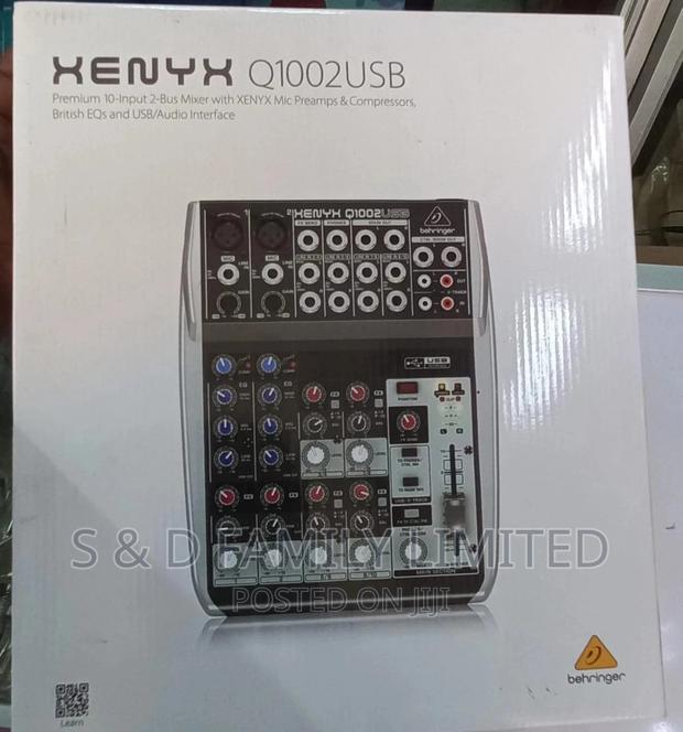 Behringer Xenyx Q1002USB Audio Mixer
