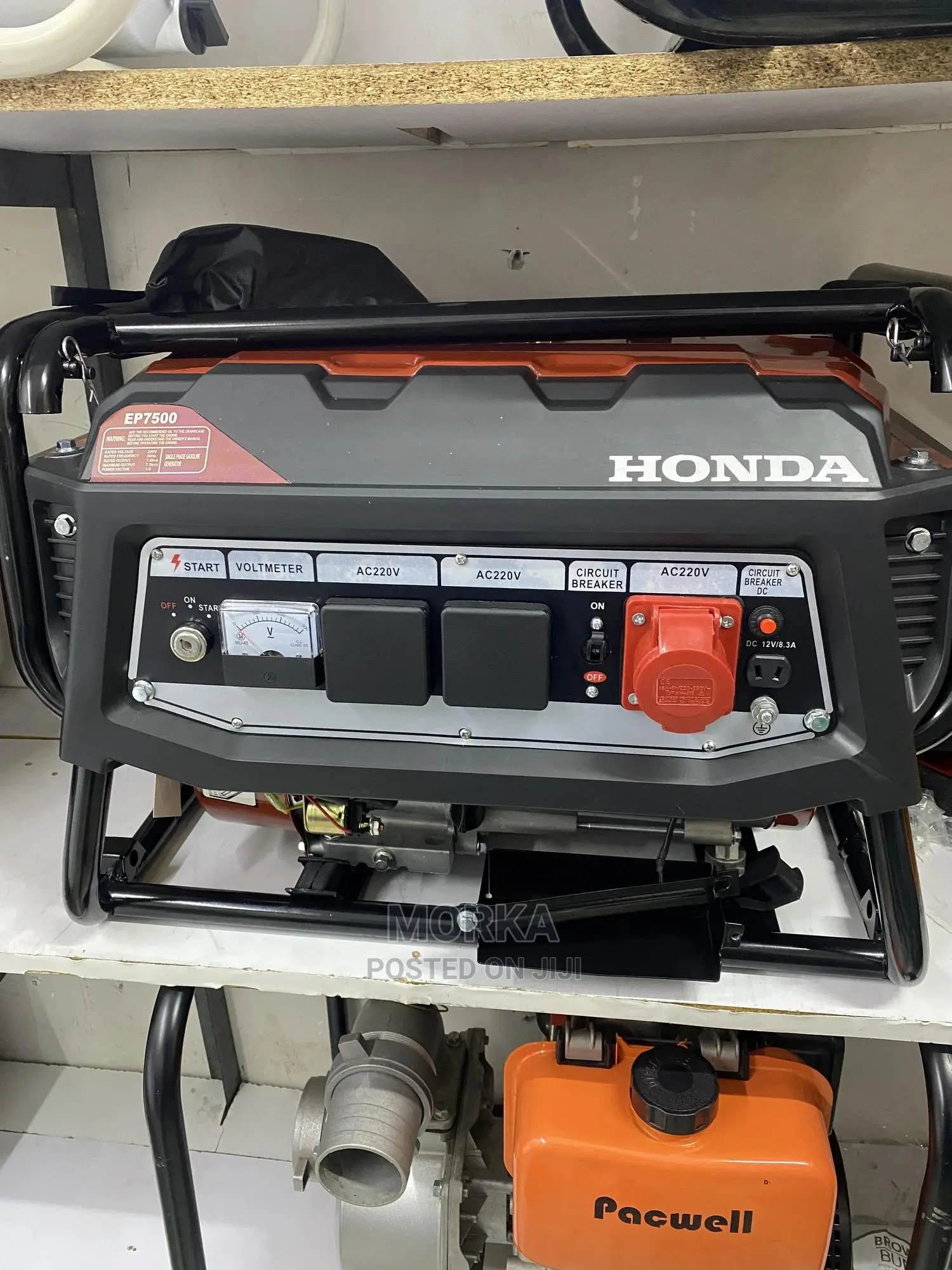 Brand New 7.5kva Petrol Powered Generator With Wheels in Nairobi Central Electrical Equipment