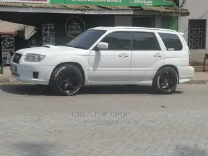 Subaru Forester Wheel Installed With Yokohama 8pcs Stickers