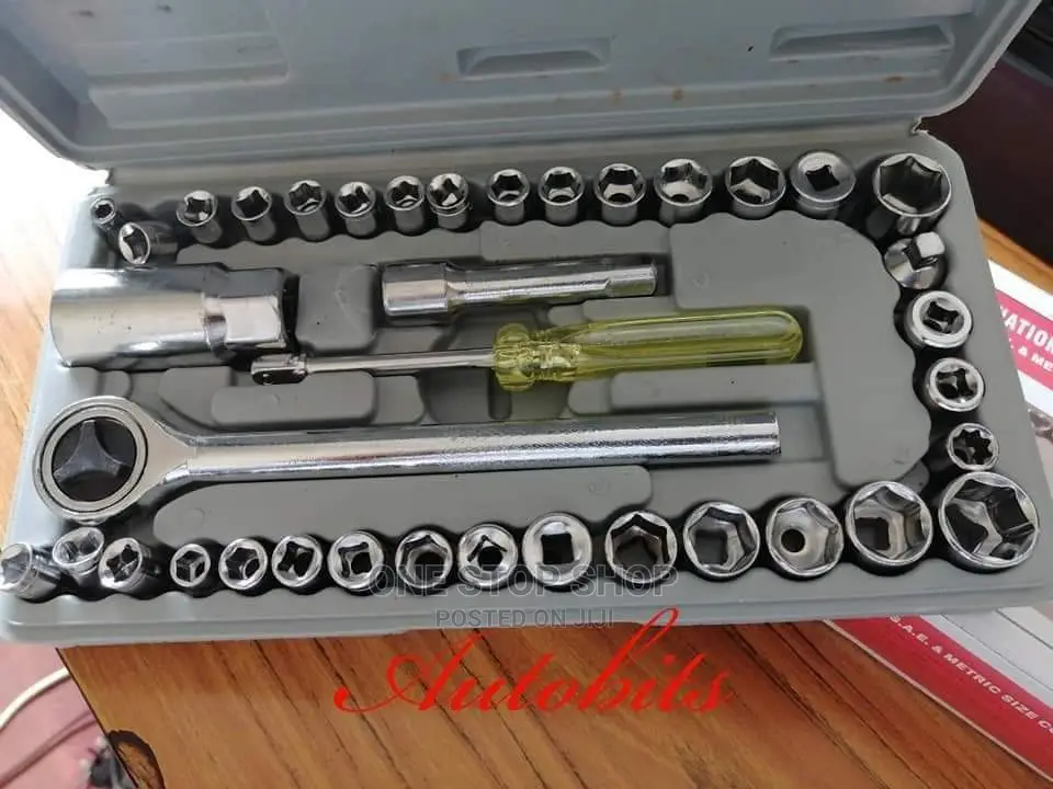 40pcs Rim Socket Wrench Spanner Set