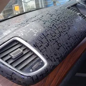 Car Dashboard Wrapped With Vinyl Wrap (Sell Per Meter 1.5*1m