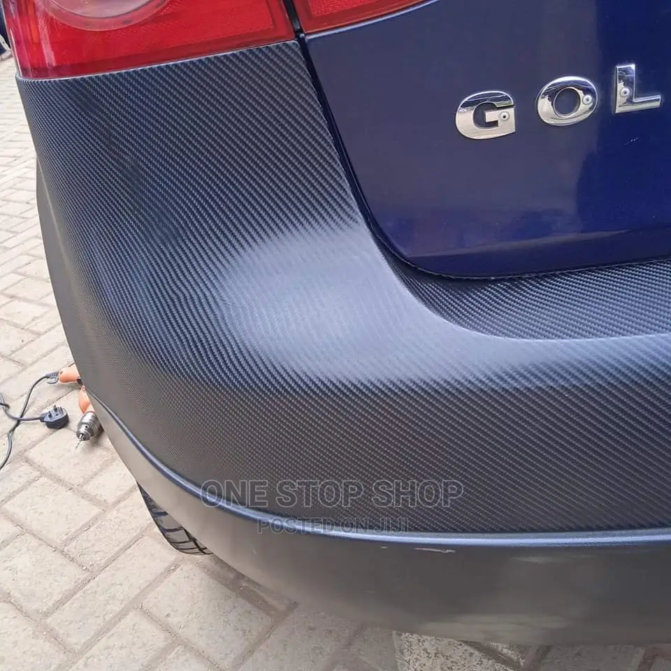 Car Vinyl Wrapping Carbon Black 1.5m by 1m