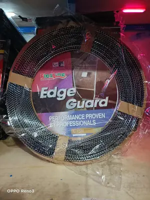 Black _Silver (Checked) 15m Roll Edge Guard