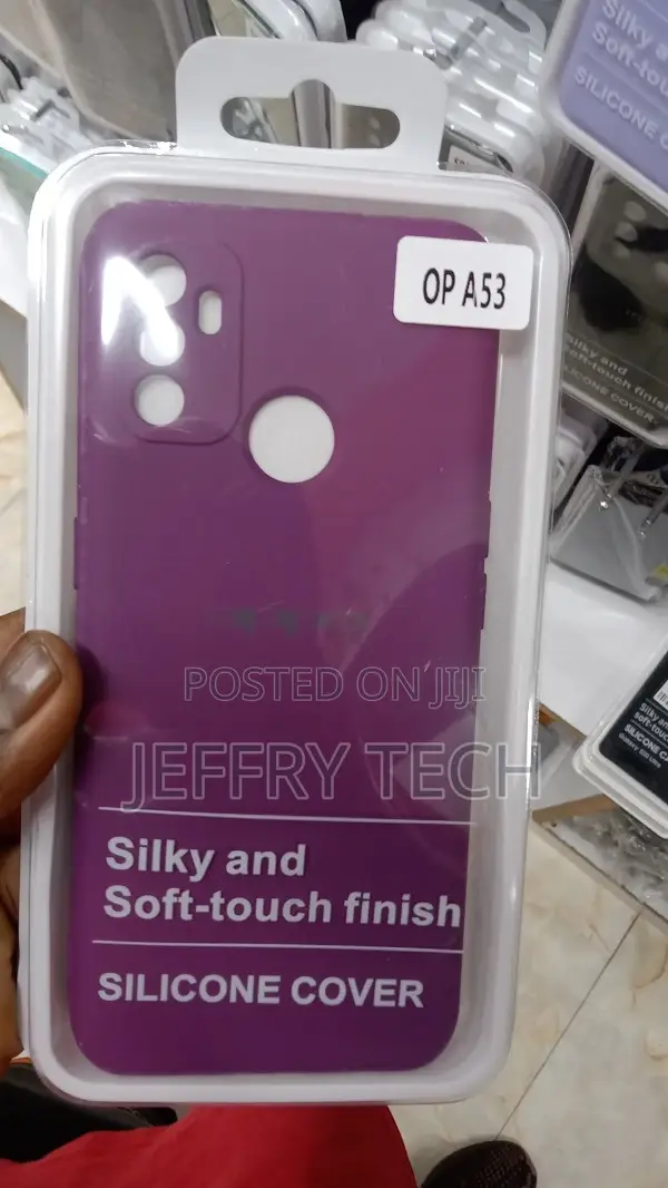 Silicon Case for Oppo A53 - Camera - Phone Back Cover