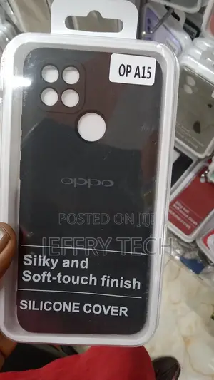 Oppo A15 Case Cover Protective Silicone CASE
