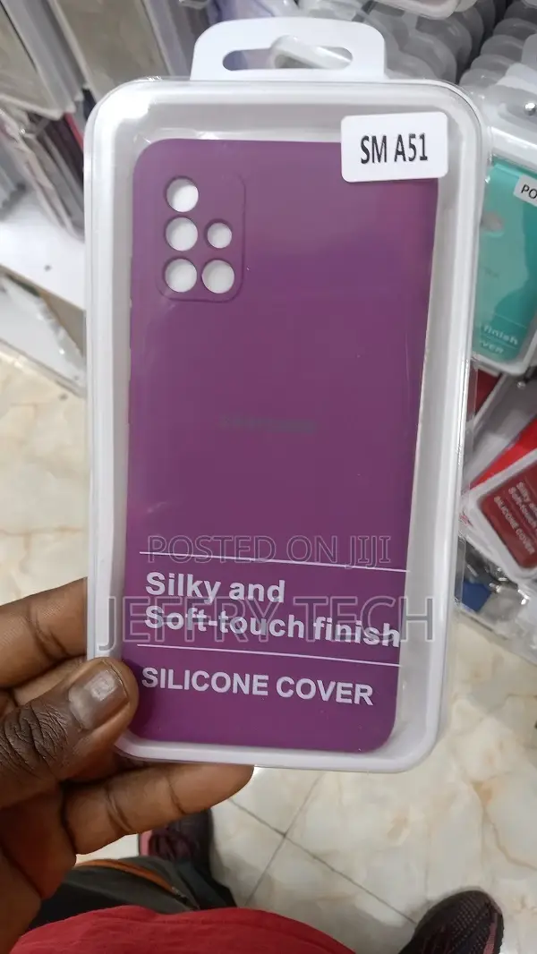 Silicone Case Cover for Samsung A51 Cover