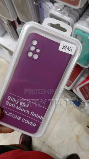 Silicone Case Cover for Samsung A51 Cover
