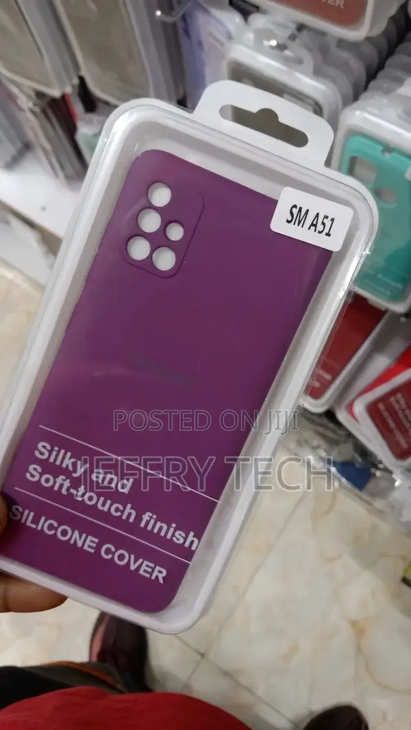 Silicone Case Cover for Samsung A51 Cover