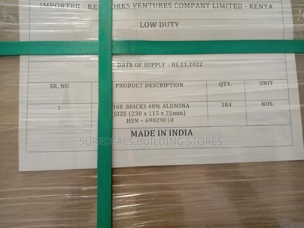 High Temperature Fire Bricks 40% (Alumina Bricks) - thumbnail 4