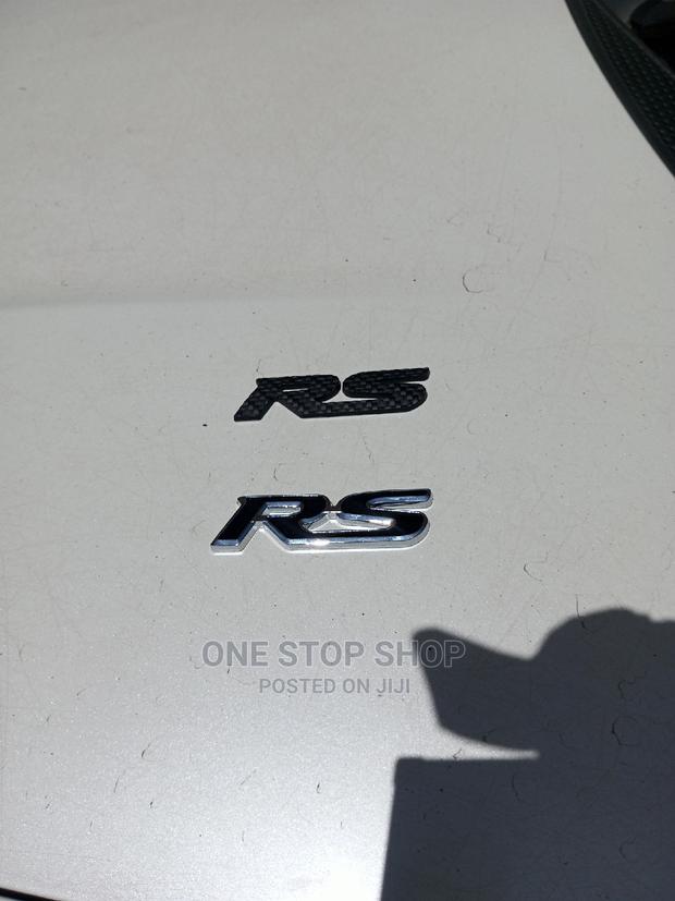 Black RS Badge With Double Sided Tape - thumbnail 2