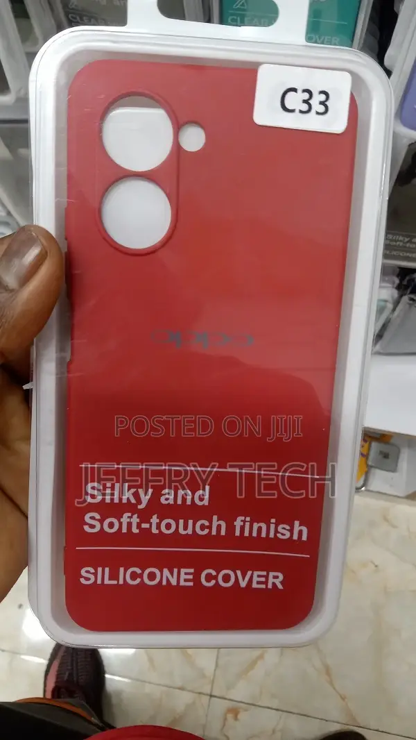 Realme C33 Case 6.5 Inch Original Liquid Silicone Rubber Sh