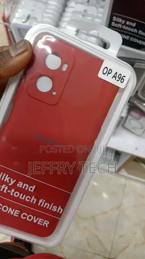 OPPO A96 Case Square Silicone Phone Cover