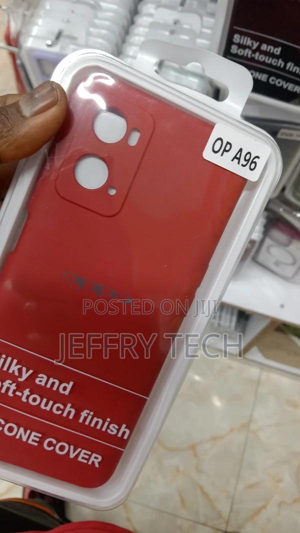 OPPO A96 Case Square Silicone Phone Cover - main view