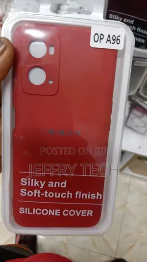 OPPO A96 Case Square Silicone Phone Cover