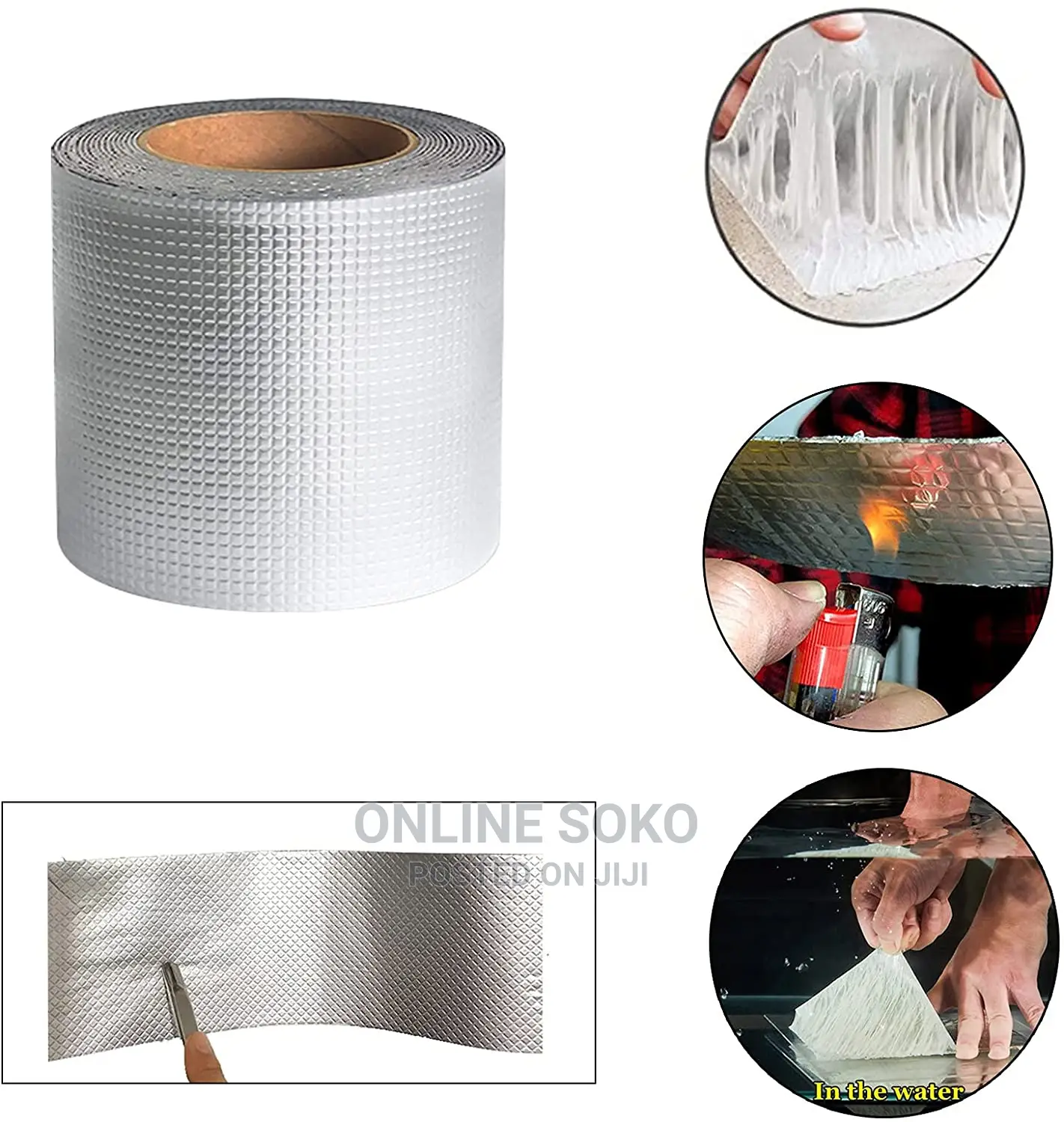 Aluminium Strong Adhesive Waterproofing Repair Tape