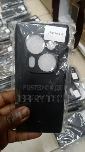 Tecno Phantom X2 Pro 5G, Shockproof Classic Black Matte Soft