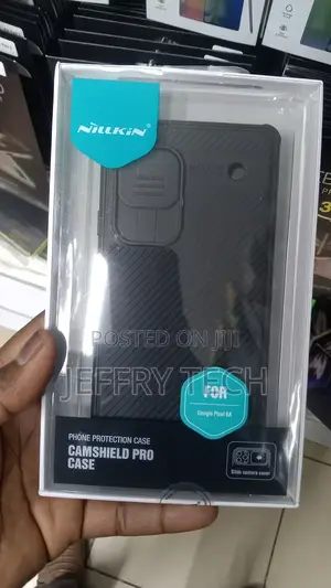 Google Pixel 6A Camshield Phone Case,NILLKIN Camera Protect