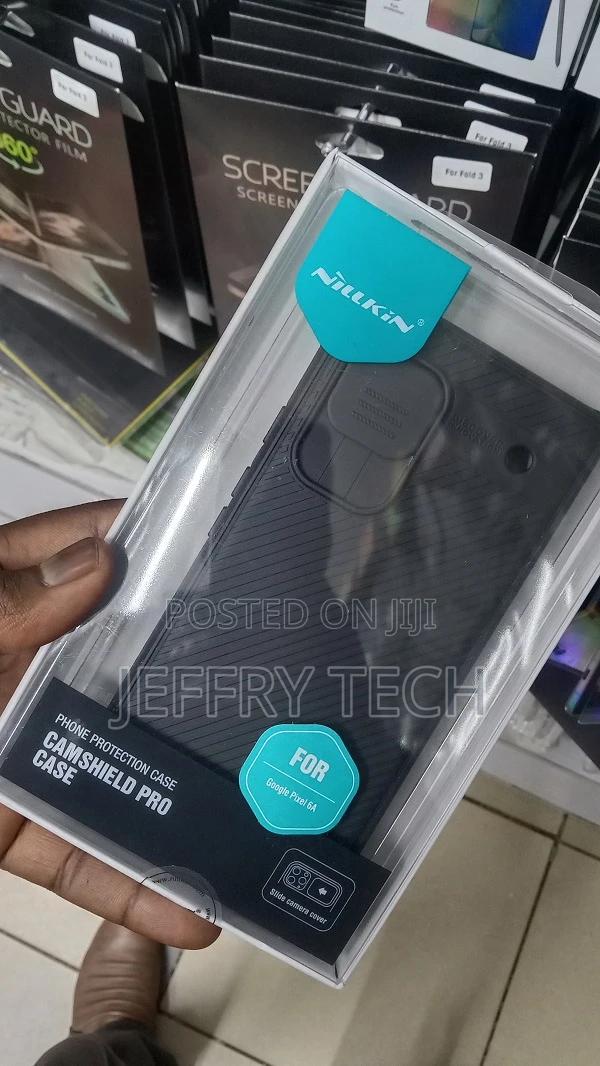 Google Pixel 6A Camshield Phone Case,NILLKIN Camera Protect - thumbnail 4