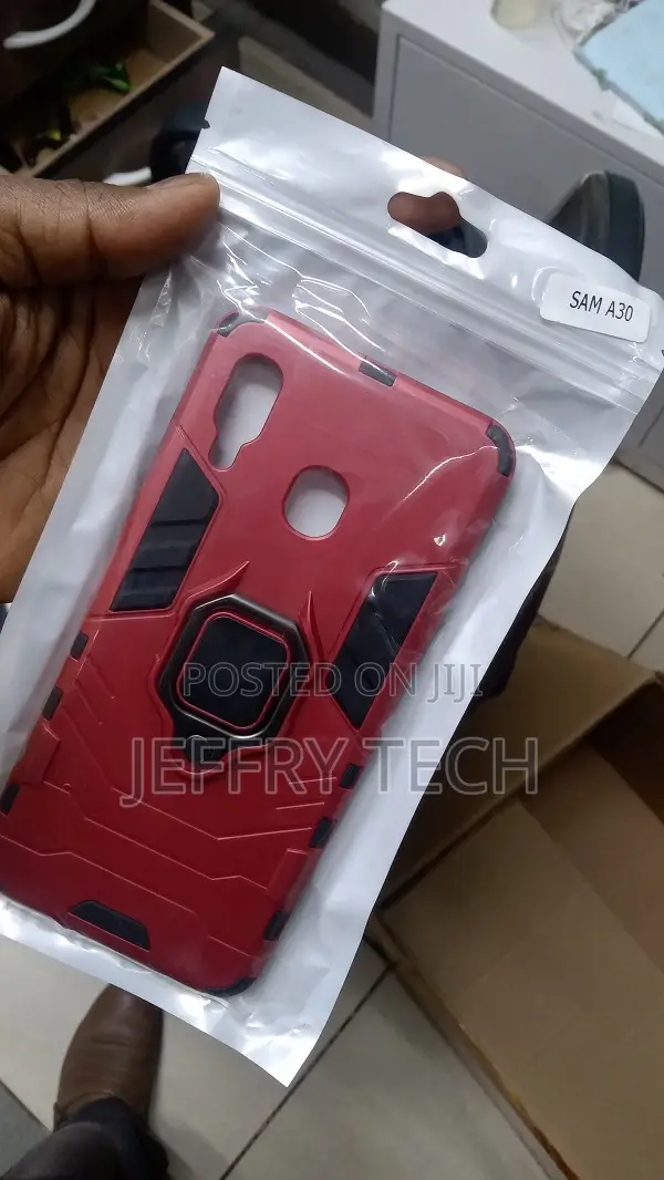 Samsung Galaxy A30 Stand Ring Phone Cover