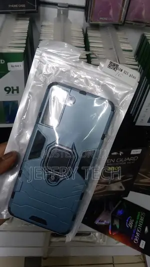 Back Cover for Samsung S21 Plus Anti-Shock Bi-Material Suppo
