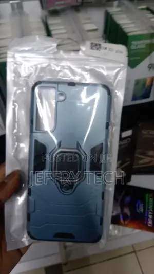 Back Cover for Samsung S21 Plus Anti-Shock Bi-Material Suppo