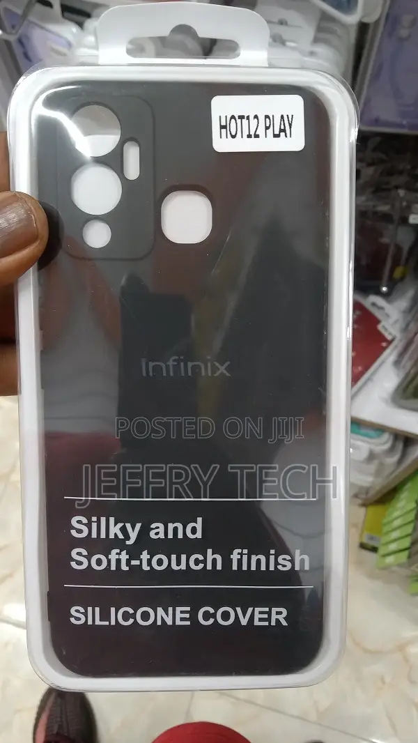 Infinix Hot 12 Play [6.82"] Case, Soft Silicone Bumper Shel