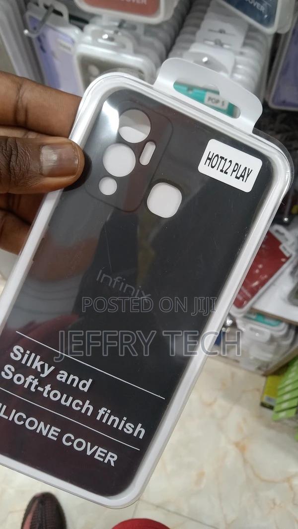 Infinix Hot 12 Play [6.82"] Case, Soft Silicone Bumper Shel - thumbnail 2
