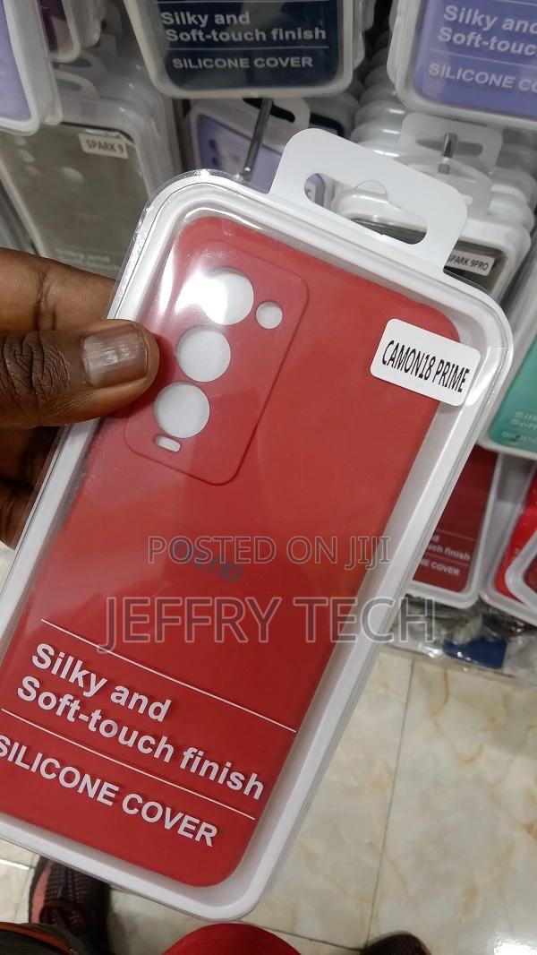 Tecno Camon 18 Prime Case Back Cover Shockproof Silicone - main view