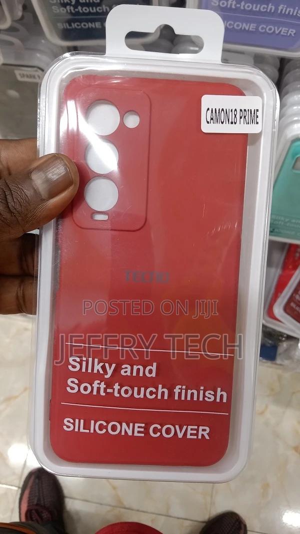 Tecno Camon 18 Prime Case Back Cover Shockproof Silicone - thumbnail 3