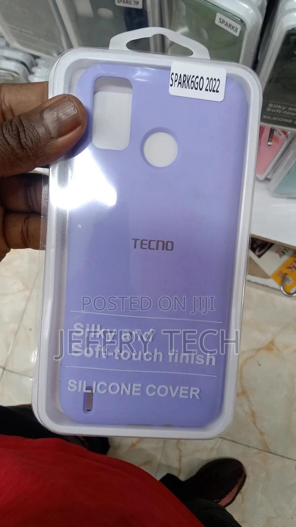 Silicone Mobile Cover Case for TECNO Spark 6 Go Camon 16 Pro - main view