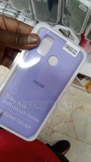 Silicone Mobile Cover Case for TECNO Spark 6 Go Camon 16 Pro