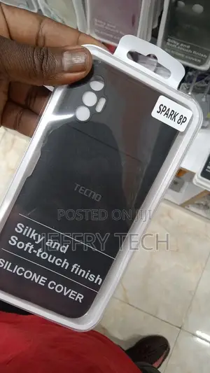 Full Matte Tpu Gel Cover for Tecno Spark 8P Back Cover Case