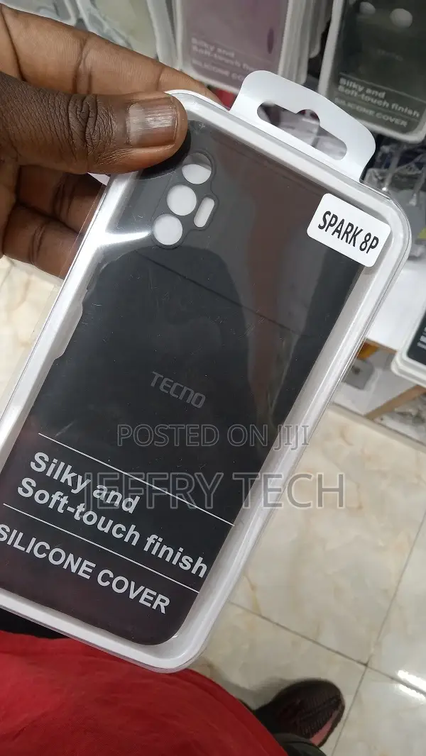 Full Matte Tpu Gel Cover for Tecno Spark 8P Back Cover Case