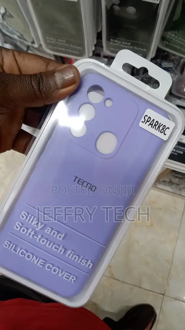 Tecno Spark 8C, Fashion Shockproof Liquid Soft TPU Silicone