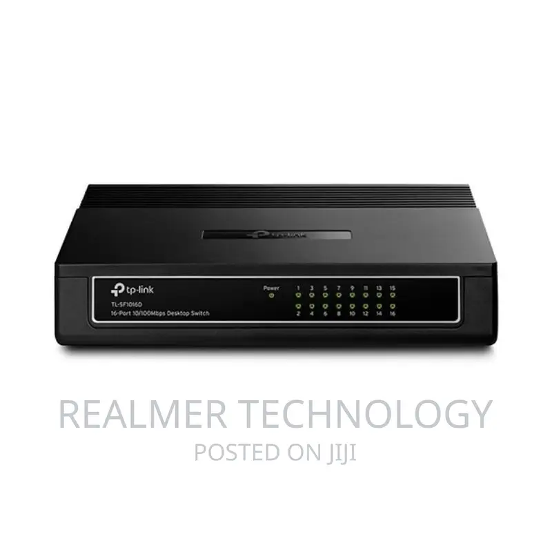 Tp-Link 16-Port 10/100mbps Desktop Switch – TL-SF1016D