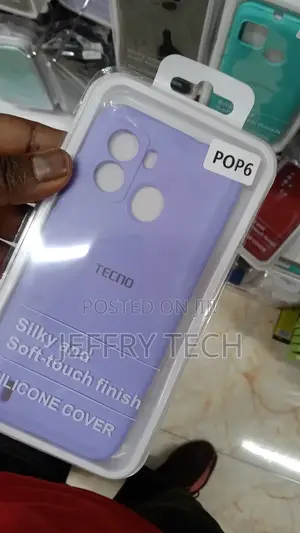 Silicone Cover for Tecno Pop 6 Pro, Silicone Cover