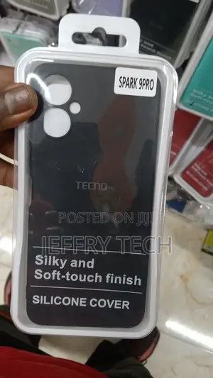 Tecno Spark 9 Pro Case, Slim Smooth Soft Silicone Shockproof