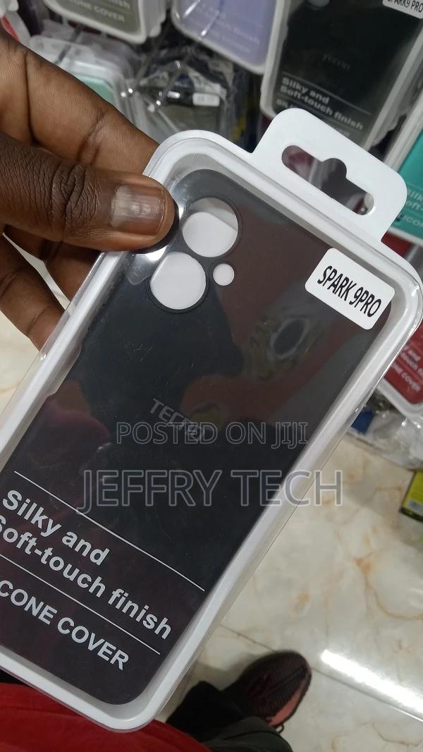Tecno Spark 9 Pro Case, Slim Smooth Soft Silicone Shockproof - thumbnail 3