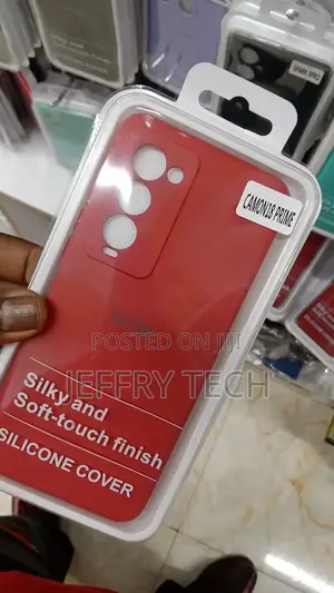 Case for Tecno Camon 18 Premier Cover Black Soft Silicone